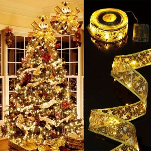 LED ribbon Christmas tree decoration lights