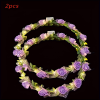 2 led light up flower crown headbands