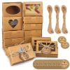 Perfect packaging box for desserts, candies, cookies, baking parties and gifts