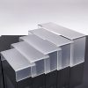 Clear organizers for retail display