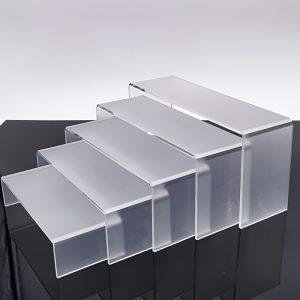 Clear organizers for retail display