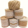 Linen ribbon lace roll