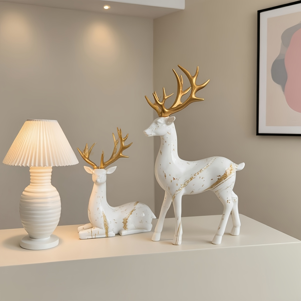 Reindeer figurine crafts