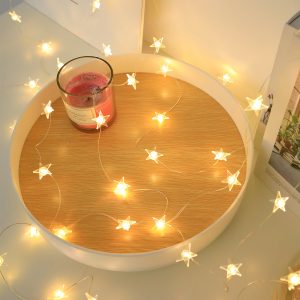 Five-pointed star decorative lights