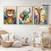Animal canvas wall mural