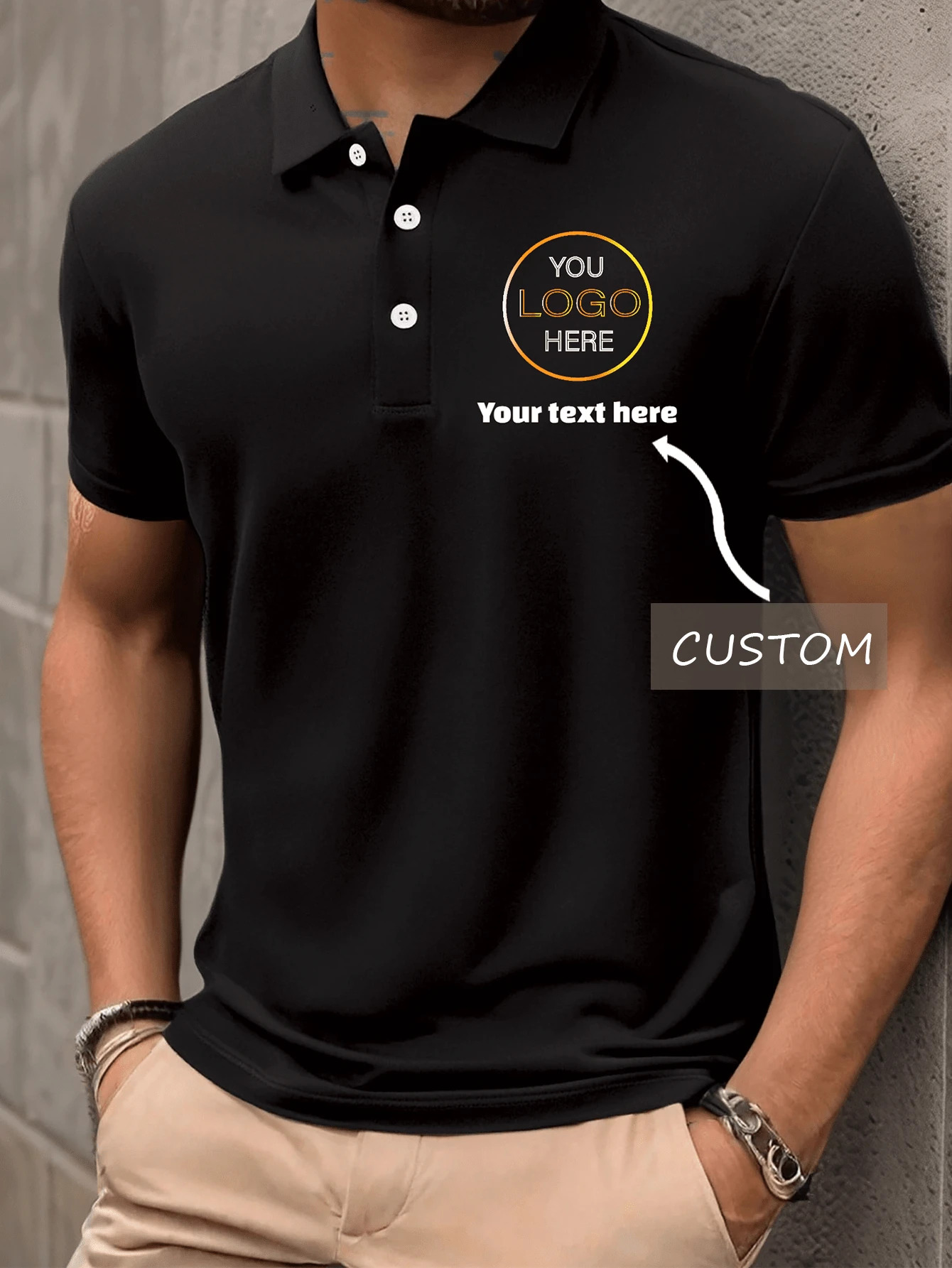 Custom Men's Polo Shirts