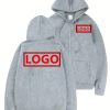 Casual hooded sweatshirt