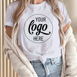 Printed Simple Round Neck Women's Short Sleeve