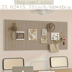 Circular rubber bulletin board