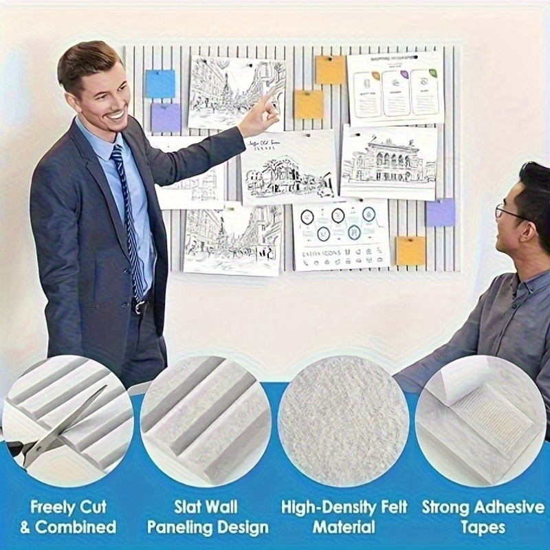 Bohemian wall tiles - round rubber bulletin board